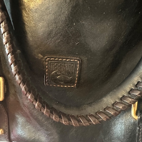 Black Dooney & Bourke leather satchel - Picture 3 of 14